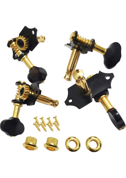 4pcs Gitar String Tuner Ukulele String Tuner Aksesuarlar Halk Gitar Dize Sarıcı Müzik Enstrüman Parçaları (Yurt Dışından)