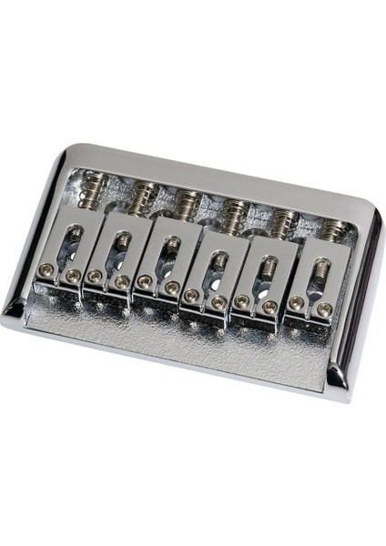 Tremolo Olmayan Elektro Gitar Hardtail Köprüsü Eyer 6 String Fender Strat Stratocaster Tele Telecaster Gitar, Gümüş (Yurt Dışından)