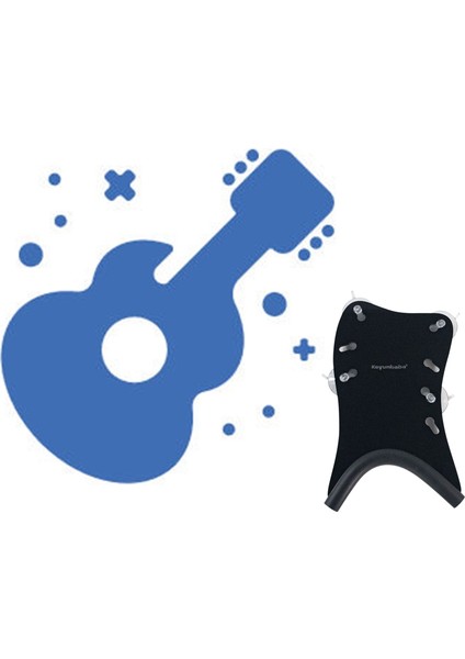 Koyunbaba Klasik Gitar Desteği Geri Emme Streamline Gitar Desteği Gitar Boyun Rest (Yurt Dışından) fırsatları