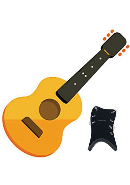 Koyunbaba Klasik Gitar Desteği Geri Emme Streamline Gitar Desteği Gitar Boyun Rest (Yurt Dışından) indirimleri