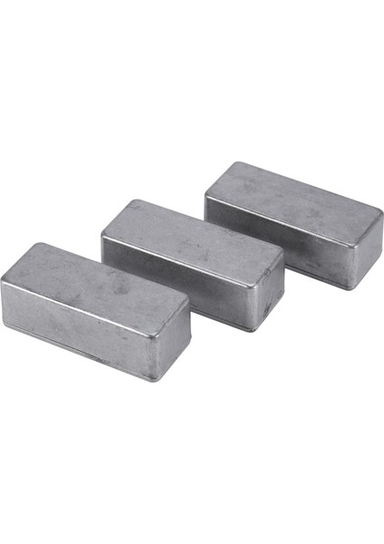 5 Pcs Gitar Efektleri Pedal Alüminyum Stomp Kutusu Muhafazası Dıy Guitar Pedal Kiti 1590A (Yurt Dışından) fiyatları