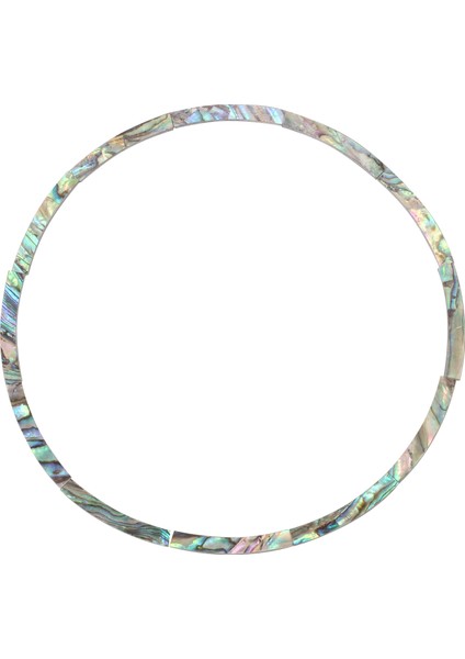 12PCS Gitar Ses Deliği Rozet Paua Abalone Kabuk Kakma Kavisli Şeritler Gitar Ses Deliği Kakma 4mm Genişlik (Yurt Dışından) fiyatları