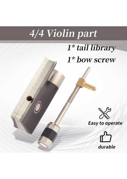 4/4 Keman Yay Parçaları Için Keman Bow Kurbağası (Yurt Dışından) fırsatları