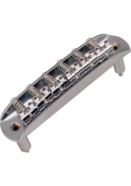 Mustang Jaguar Jazzmaster Gitar Aksesuarları Için Ayarlanabilir Namlu Saddles ile Gitar Eyer Köprü Çinko Alaşımı, Gümüş (Yurt Dışından) fırsatları