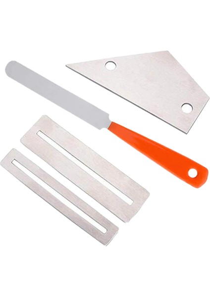 Paslanmaz Çelik Gitar Parlatma Dosyası Gitarlar Perdeler Tesviye Cetvel Perdah Parlatma Koruma Conta Gitar Repag Aracı (Yurt Dışından)