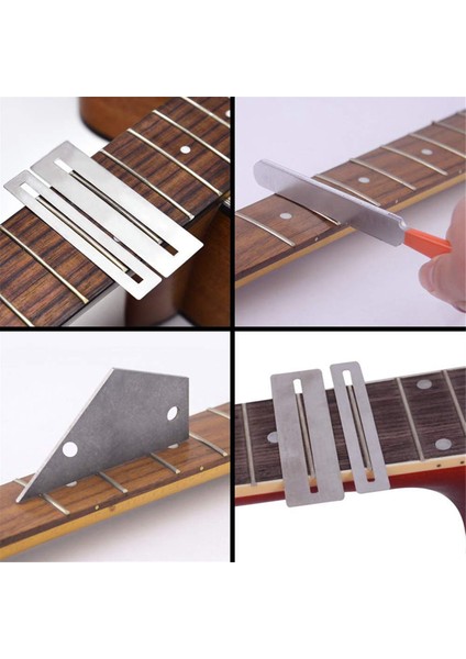 Paslanmaz Çelik Gitar Parlatma Dosyası Gitarlar Perdeler Tesviye Cetvel Perdah Parlatma Koruma Conta Gitar Repag Aracı (Yurt Dışından) fiyatları