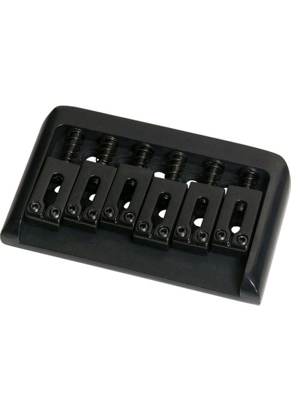 Tremolo Olmayan Elektro Gitar Hardtail Köprüsü Eyer 6 String Fender Strat Stratocaster Tele Telecaster Gitar, Siyah (Yurt Dışından)