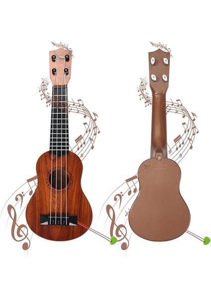 17 Inç Çocuk Ukulele Gitar 4strings Mini Gitar Çocuklar Müzik Aletleri Oyuncaklar Için Seçimler Için Toddler Çocuk Kızlar, C (Yurt Dışından) fırsatları