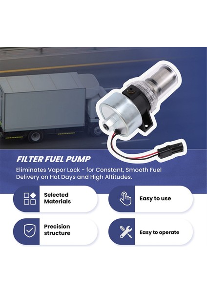 Dizeller Thermo King Soğuk Ünitesi Için Yakıt Pompası Md Kd Rd Ts Urd Xds Td Lnd Taşım 40253N 12V 41-7059 30-01108-03 (Yurt Dışından) modelleri