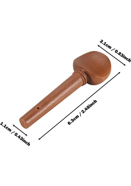 4pcs 4/4 Boyut Keman Keman Tuning Peg Seti Jujube Ahşap Değiştirme 4/4 Boy Boyu (Yurt Dışından) indirimleri