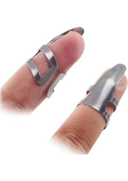 12PCS Çelik Parmak Seçmeleri Seti, Paslanmaz Çelik Parmak Seçimleri ve Başparmak Seçimleri, Parmak Seçimleri Ayarlanabilir Bas Parmak Seçimleri (Yurt Dışından) modelleri