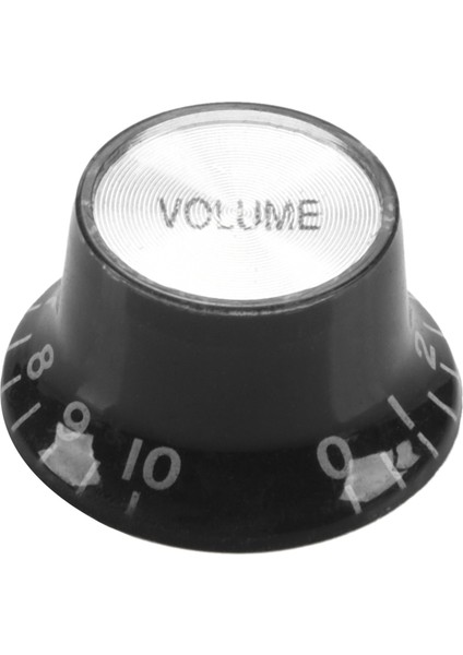 Gitar Düğmeleri 2 Cilt ve 2 Ton Gümüş Üst Şapka Zili (Yurt Dışından) fırsatları