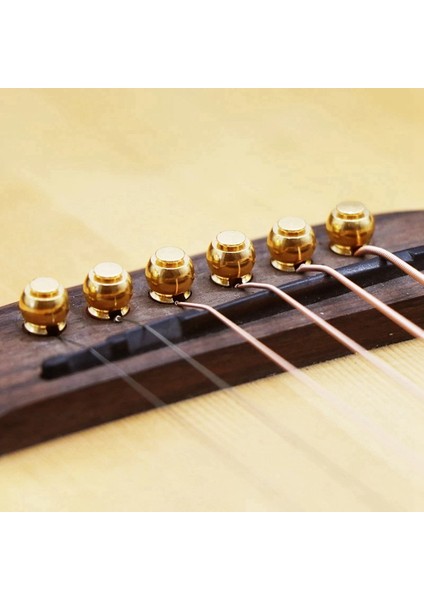Akustik Gitar Stresi Uç Somun Köprüsü Eyer Abalone Pimleri Değiştirme Seti (Pirinç Pimler ve Kemik Eyer Somunu) (Yurt Dışından) modelleri