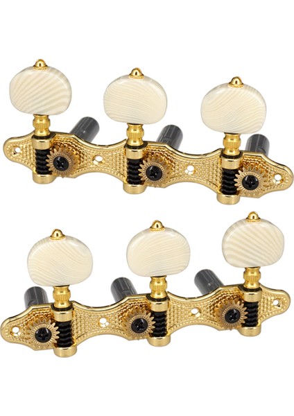 1:18 Akustik Gitar Makinesi Başlıkları Gitar String Tuning Pegs Anahtar 3L3R Gitar Tuner (Yurt Dışından) fırsatları