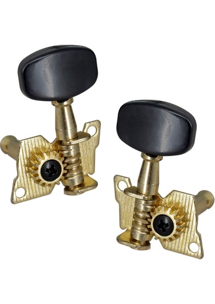 6pc Sol Sol Gitar Ayarlanması Bakanlar Açık Makine Başlıkları Kare Düğme Altın Akustik Folk Gitar Ayarlama Peg Parçaları Altın+Siyah (Yurt Dışından) fırsatları