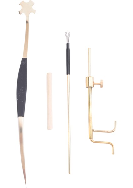 Pirinç Keman Luthier Araçları Kiti Keman Ses Direk Seti Ses Sonrası Kurulum Aracı, Keman Yapma Onarım Araçları (Yurt Dışından)