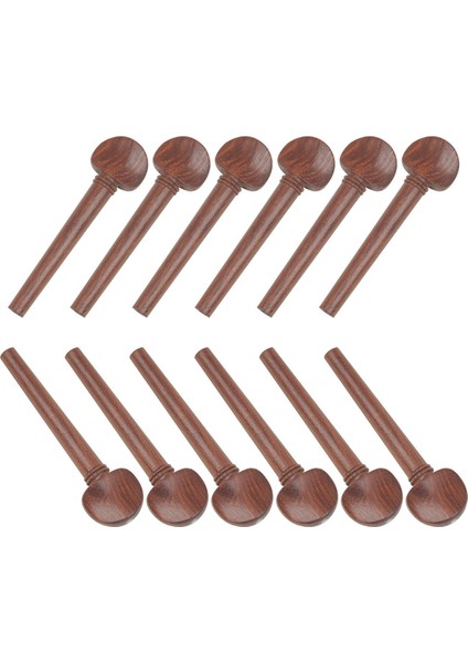 12PCS/SET Meme Ipi Makaraları Redwood Od Pegs Ipli Ud Peg Onarım Bakım Araçları Ayarlama Şaft Alet Parçaları (Yurt Dışından) modelleri