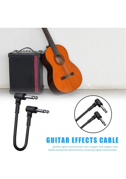 1pcs Pedal Kablosu Müzik Aletleri Yama Kablosu 15CM Elektro Gitar Etkisi Müzik Severler Için Aksesuarlar Oynayan (Yurt Dışından) fiyatları