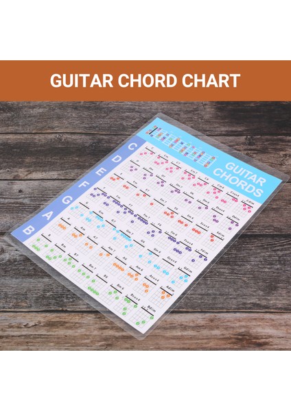 Akustik Gitar Uygulama Akorları Ölçek Grafik Gitar Akor Parmak Şeması Dersler Gitar Yeni Başlayanlar Için Müzik, S (Yurt Dışından) fırsatları