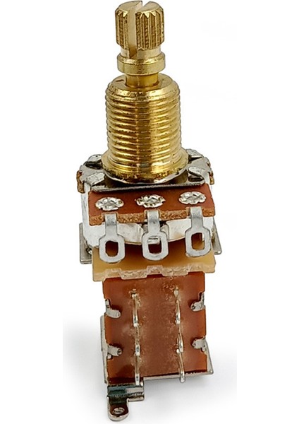 1pcs Gitar Itme/itme Potansiyometre Kısa Şaft Itme Itme Potansiyometre Elektro Gitar Potu A500K Gitar Bas Parçaları Için (Yurt Dışından)