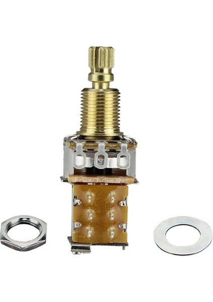 1pcs Gitar Itme/itme Potansiyometre Kısa Şaft Itme Itme Potansiyometre Elektro Gitar Potu A500K Gitar Bas Parçaları Için (Yurt Dışından) fiyatları