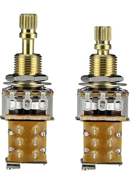 1pcs Gitar Itme/itme Potansiyometre Kısa Şaft Itme Itme Potansiyometre Elektro Gitar Potu A500K Gitar Bas Parçaları Için (Yurt Dışından) modelleri