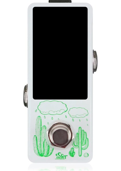 Gitar Bass Volin Için LCD Ekranlı Yüksek Hassasiyetli Kromatik Otomatik Iset Gitar Tuner Pedalı True Bypass (Yurt Dışından)