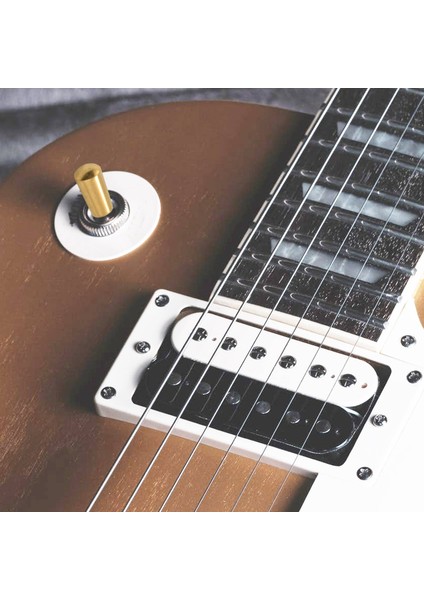 3pcs Gitar Anahtarı Ipucu, 3 Yollu Değişim Anahtarı Düğme Uç Kapağı Bakır Lp Epı Elektro Gitar, Altın (Yurt Dışından) modelleri