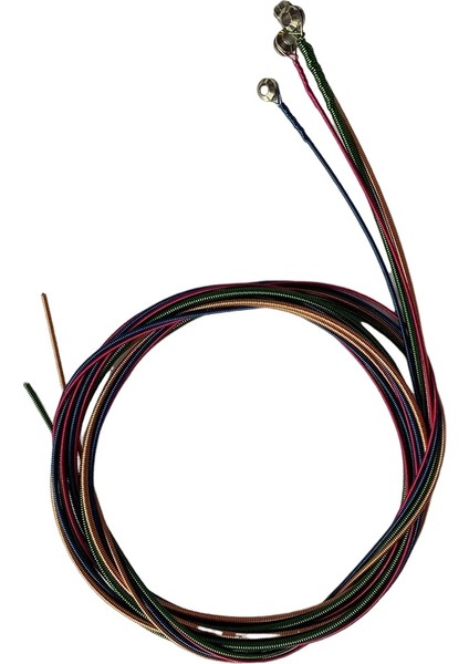 4 String Electric Bass String Set Gitar Bas Dizeleri Renkli Gitar Dizeleri Değiştirme (Yurt Dışından) fiyatları