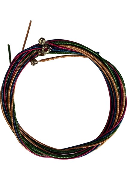 4 String Electric Bass String Set Gitar Bas Dizeleri Renkli Gitar Dizeleri Değiştirme (Yurt Dışından) fırsatları