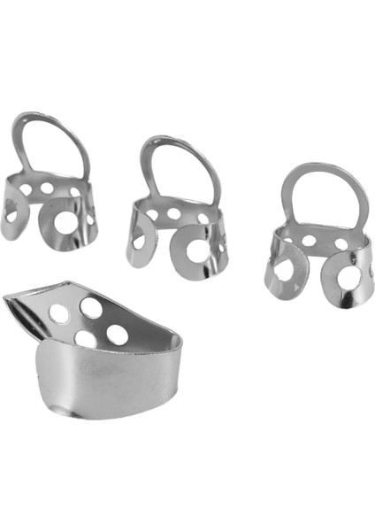 4pcs Metal Ayarlanabilir Başparmak Parmak Gitar Akustik Gitar Banjo Ukulele Için (Yurt Dışından)