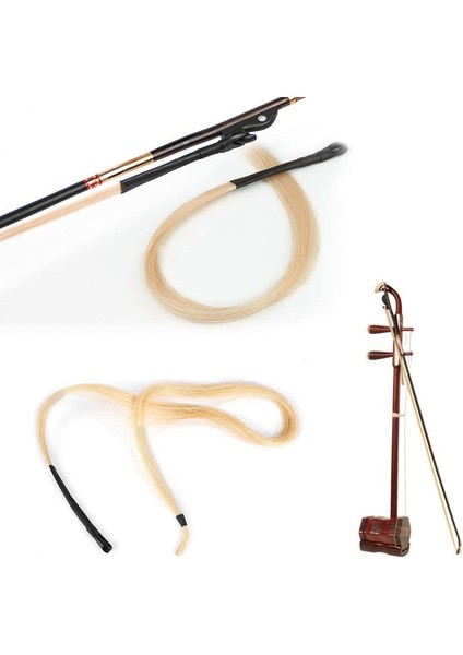 2pcs Erhu Yay Kılları 79CM Atkal Saç Ipi Parçaları Viola Viola Çello Enstrümanları (Yurt Dışından) fırsatları
