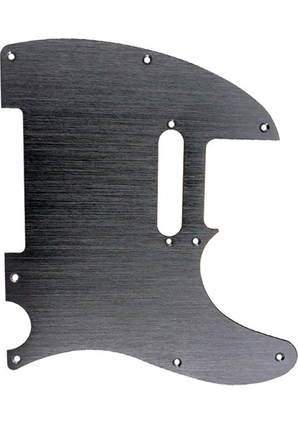 Siyah 8 Delikli Tele Gitar Pickguard Metal Seçim Standart Telekaster Pickguard Değiştirme (Yurt Dışından) fırsatları
