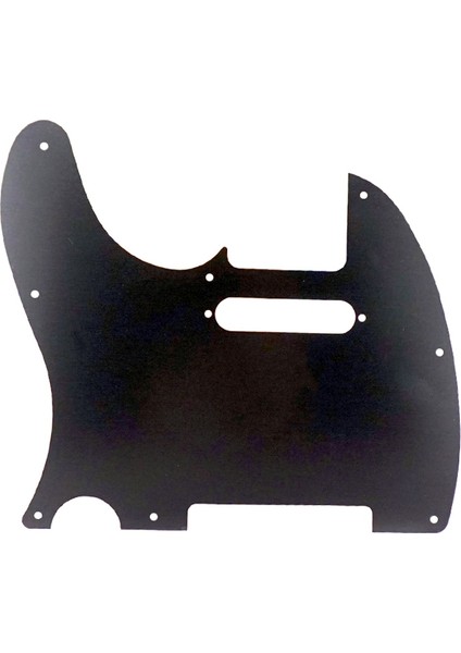 Siyah 8 Delikli Tele Gitar Pickguard Metal Seçim Standart Telekaster Pickguard Değiştirme (Yurt Dışından) indirimleri
