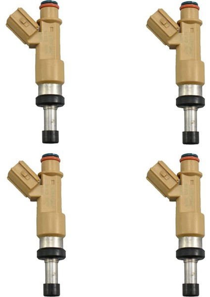 4pcs Toyota Tundra Için Otomotiv Yakıt Enjektörü Enjektörü 2002-2014 23250-0C090 23209-0C090 (Yurt Dışından) modelleri