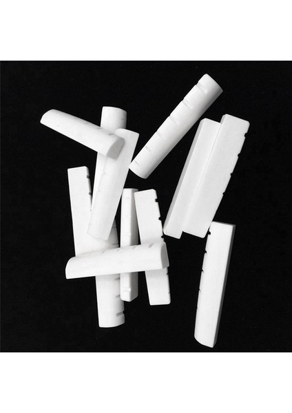 4 Pcs 6 Dize Akustik Gitar Kemik Köprüsü Eyer 72MM ve Fındık 43MM Kemik Somunu Üst Folk Yastık Halk Alt Yastığı (Yurt Dışından) fırsatları