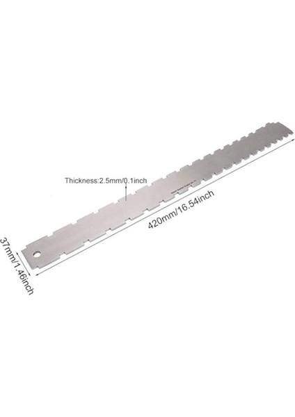 Gitar Bas Boyun Çentik Düz Kenar Perdesi Rocker String Cetvel Luthier Alet Seti (Yurt Dışından) fiyatları