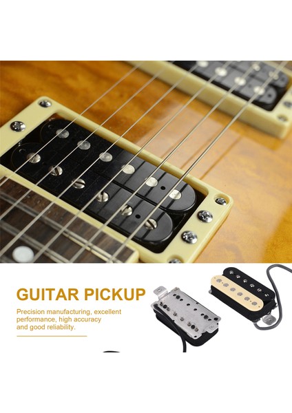 1set Elektik Gibar Humbucker Pıckups Köprüsü Alnico V Pikap Gitar Pikap Köprüsü (Yurt Dışından) fırsatları