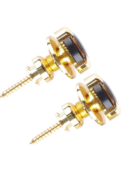 2pcs Gitar Kayış Kilitleri Düğmesi Kilitler Güvenlik Tutucu Anti-Kiriş Metal Kayış Düğmesi Tutucu Elektro Gitar Bas, C (Yurt Dışından) indirimleri