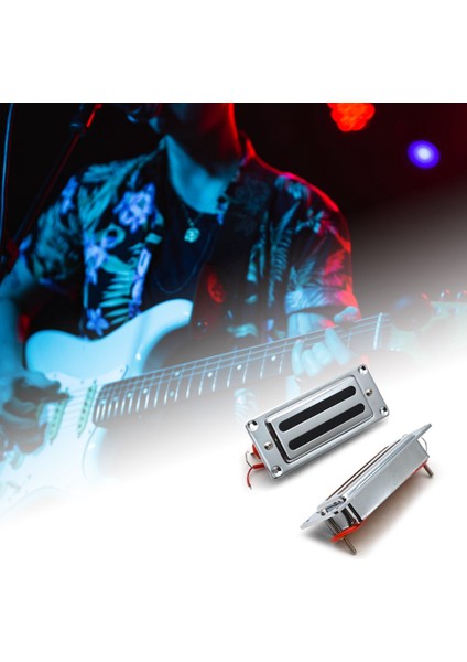 2 Satır 68X29MM Mini Elektro Gitar Humbucker Pikapı Lp Gitar Kromu Için Metal Çerçeveli, Boyun (Yurt Dışından) indirimleri