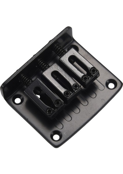 Puro Kutusu Gitarları Için 3 Telli Siyah Üst Yükleme Sert Kuyruk Köprüsü ve Daha Fazlası (Yurt Dışından)