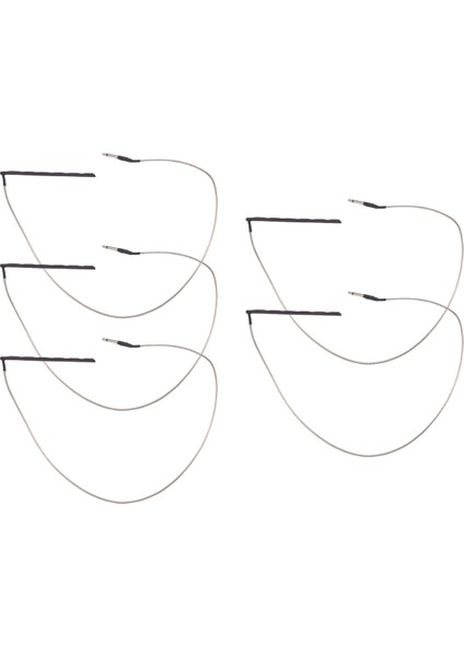 5 Adet Bükülebilir Akustik Gitar Dönüştürücü Hassasiyeti Piezo Köprü Alım Kablosu (Yurt Dışından) fiyatları