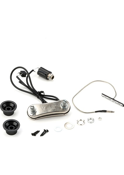 Keman Piezo Dönüştürücü Köprü, Keman Parçaları Için Ton Hacmi Düğmesi ile Seti (Yurt Dışından) indirimleri