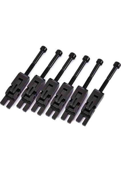 Floyd-Rose Guitar Tremolo Köprüsü (Siyah) Için 6 Çift Kilitleme Sistemi Kilitli Saddes Seti (Yurt Dışından)