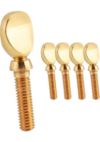 Altın Bakır Klarnet Saksafon Saksafon Boyun Sıkma Vidaları Soprano Alto Tenor Ahşap Enstrüman Parçaları Paketi 5 (Yurt Dışından)