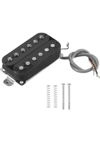 Elektro Gitar Humbucker Pikaplar Boyun Alnico V Pikap Siyah (Yurt Dışından)