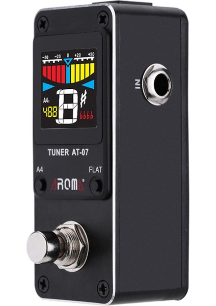 Aroma At-07 Mini Tuner Ayak Gitar Etkisi Pedal Guitarra Kromatik Ayarlama Hd Ekran Gitar Parçaları Aksesuarları (Yurt Dışından) fırsatları