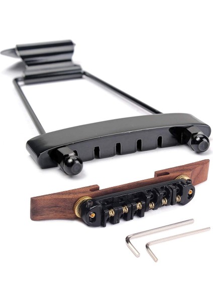 Zarif 6 String Archtop Caz Guitar Trapez Tailpiece Sele Köprüsü Seti (Yurt Dışından) fiyatları