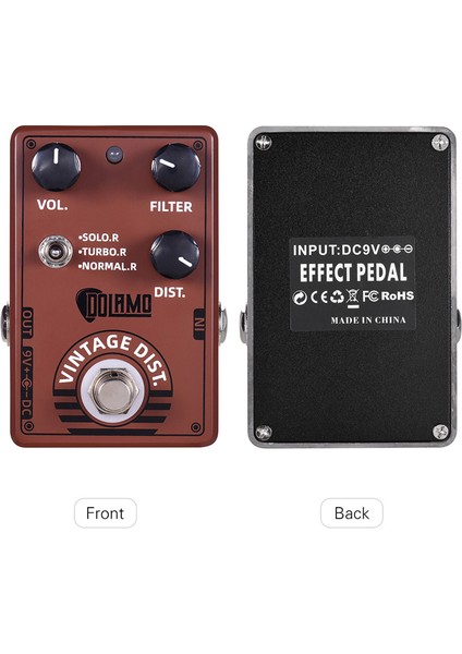 Dolamo D-11 Vintage Distorsiyon Gitar Etkisi Hacim Filtresi ve Distorsiyon Kontrolü ile Elektro Gitar Aksesuarları (Yurt Dışından) modelleri