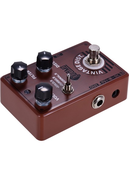 Dolamo D-11 Vintage Distorsiyon Gitar Etkisi Hacim Filtresi ve Distorsiyon Kontrolü ile Elektro Gitar Aksesuarları (Yurt Dışından) fırsatları